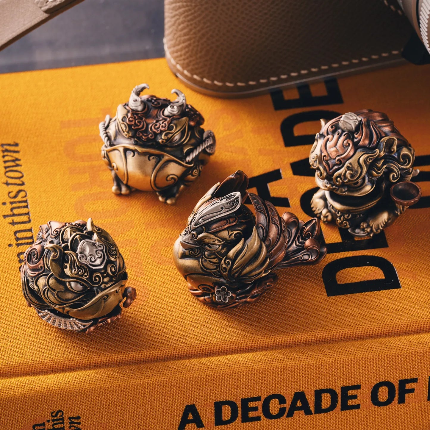 Copper & Brass Multi-Functional Desk Decor Collection™️