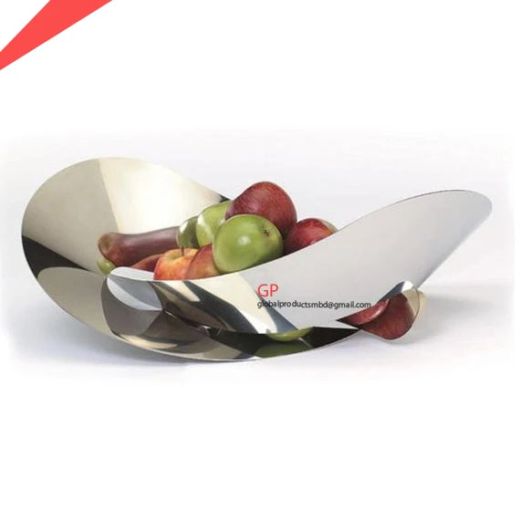 Rustic Gold Metal Serving Bowl™️