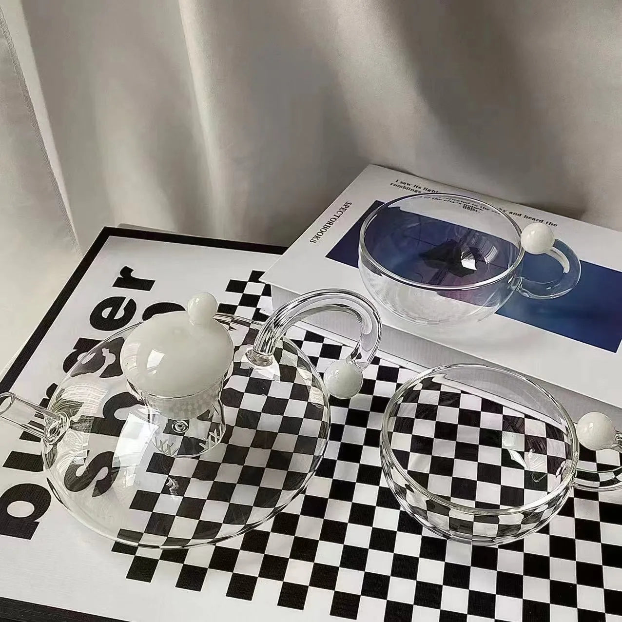 Tea Maker Set™️ - With Glass Teapot