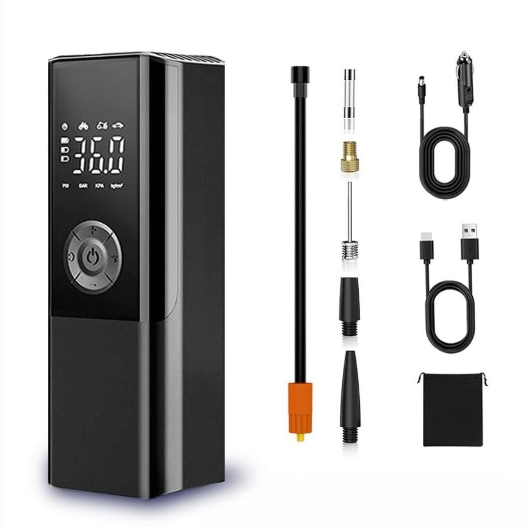 AirCharge™️ – Cordless Pump with Pressure Gauge