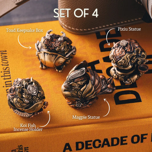 Copper & Brass Multi-Functional Desk Decor Collection™️