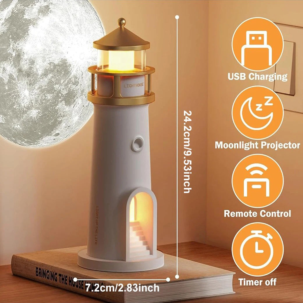 Moona™ 3D Moonlight Projector Lamp