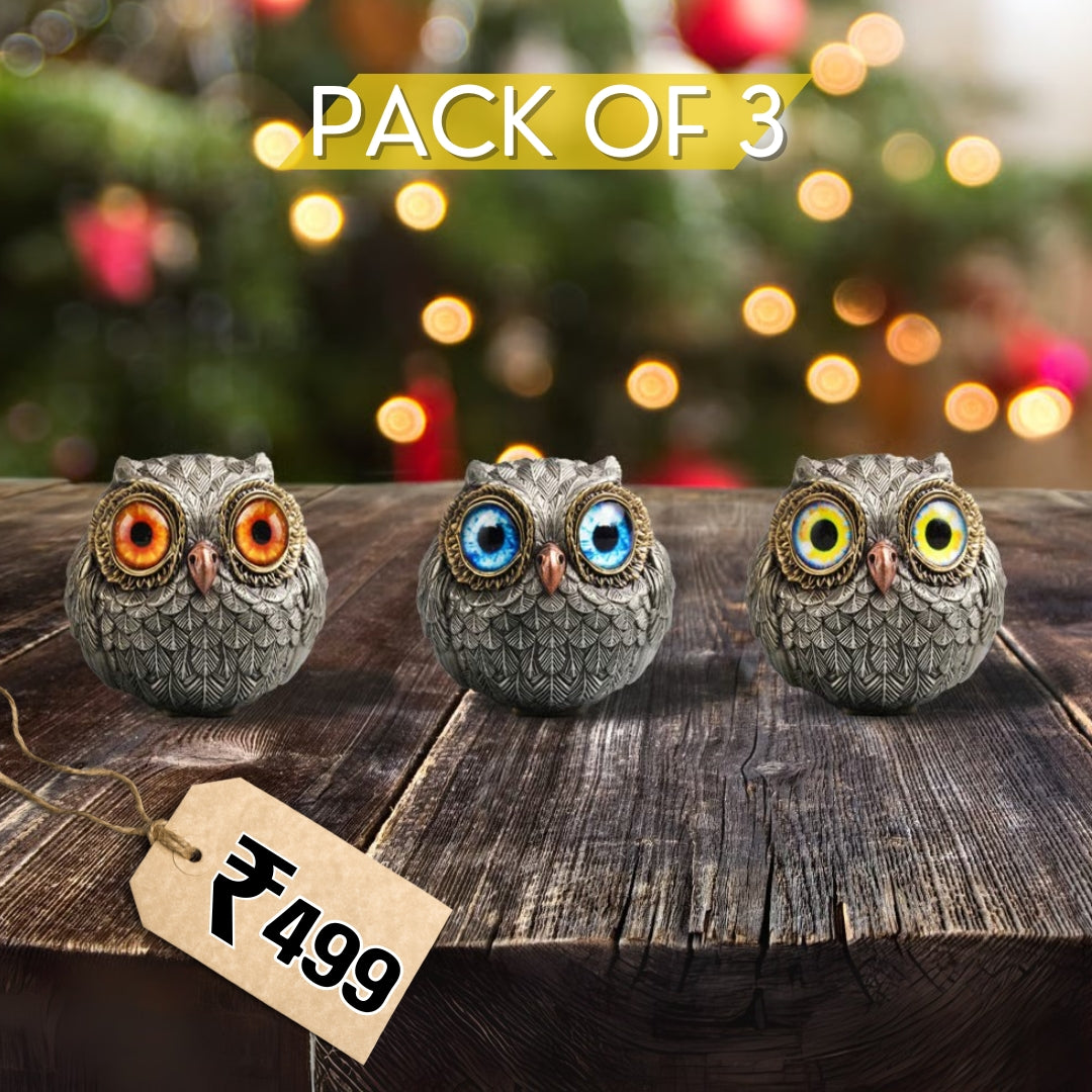 3 Lucky Owl Protectors™️ – The Wise Watcher