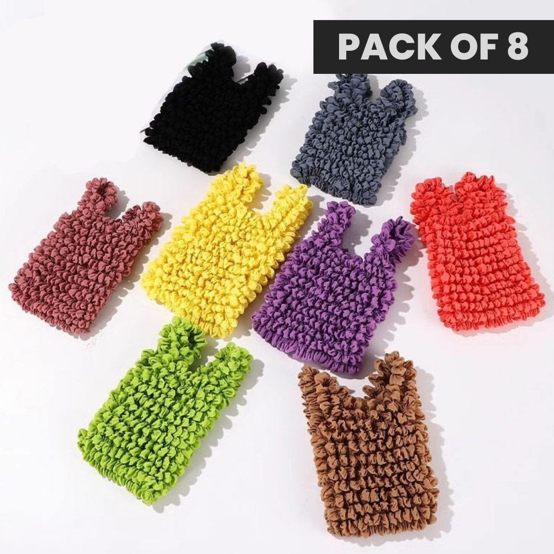 Japanese Elastic Utility Bag™️ – Pack of 8