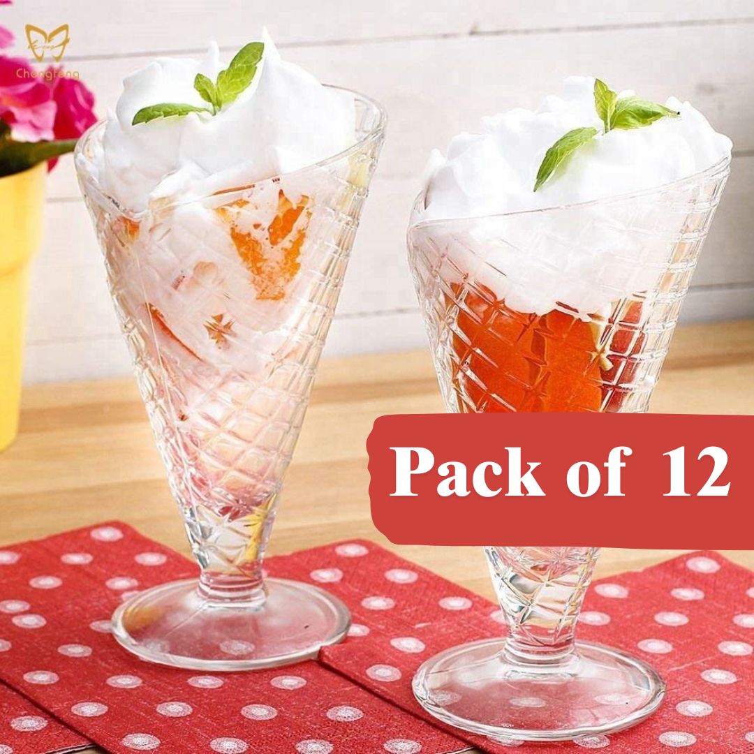 Modern Cone Sundae Glasses™️