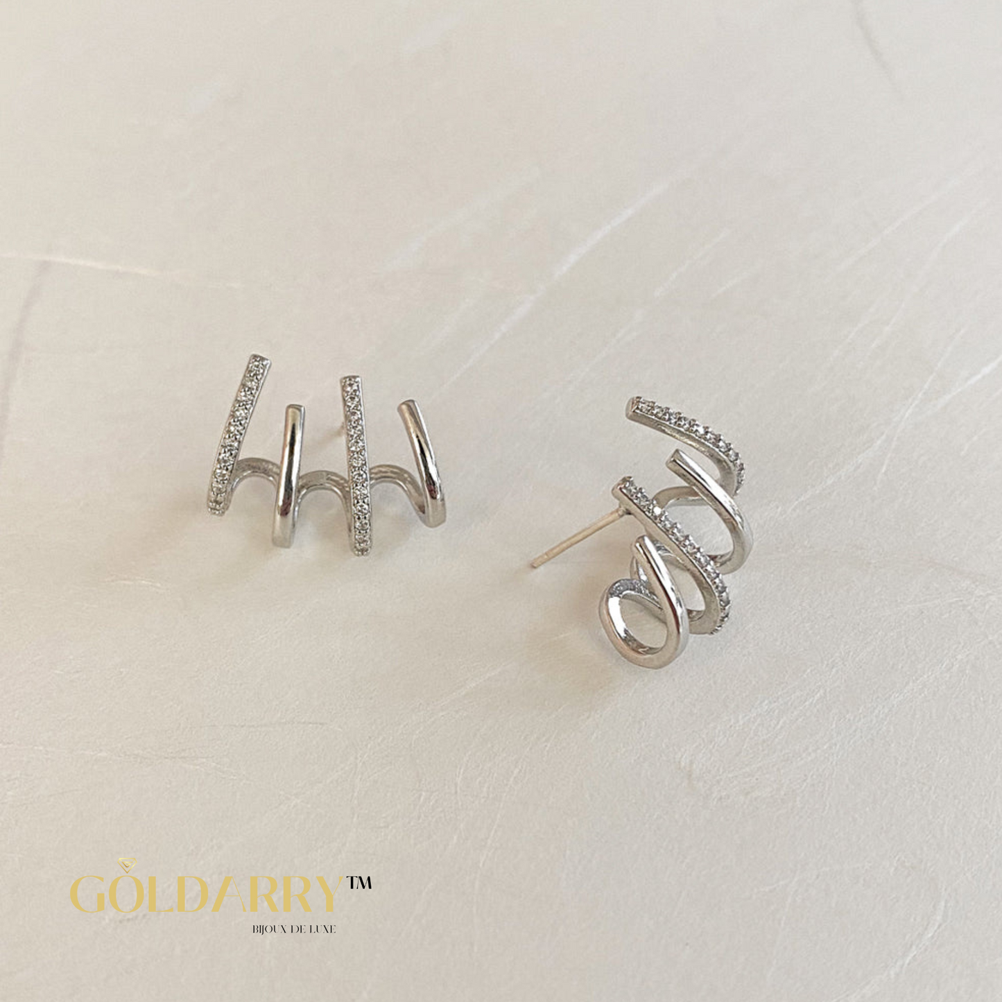 Claw Loops®️ - 925 Silver/18K Gold Plated