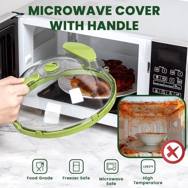 NoMessGuard™ – Universal Microwave Plate Cover