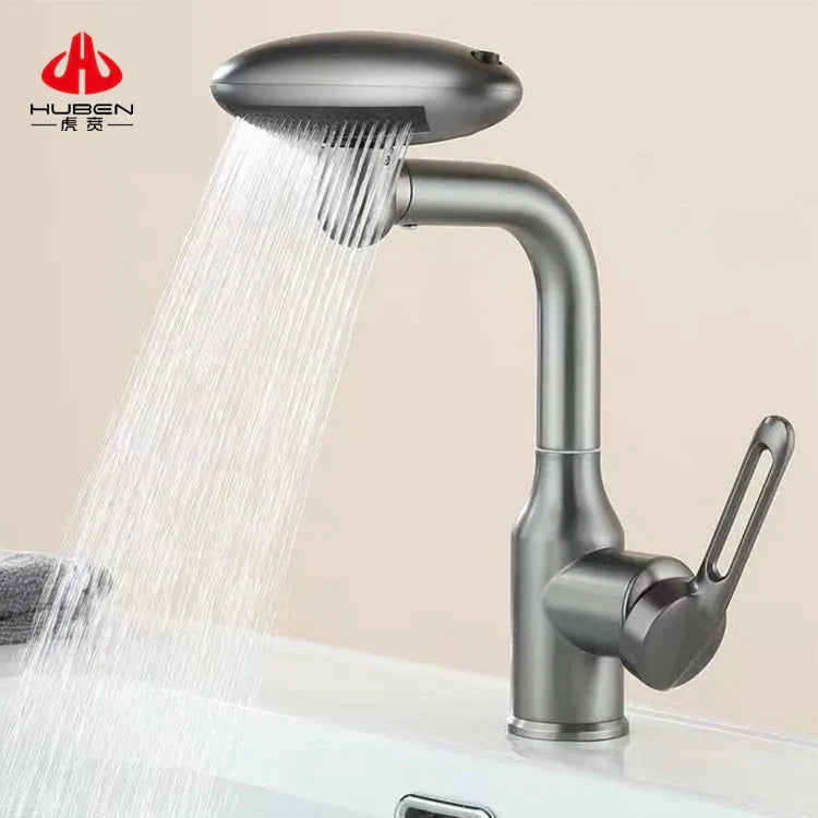 Brushed Nickel 4 in 1 Tap Extender™️