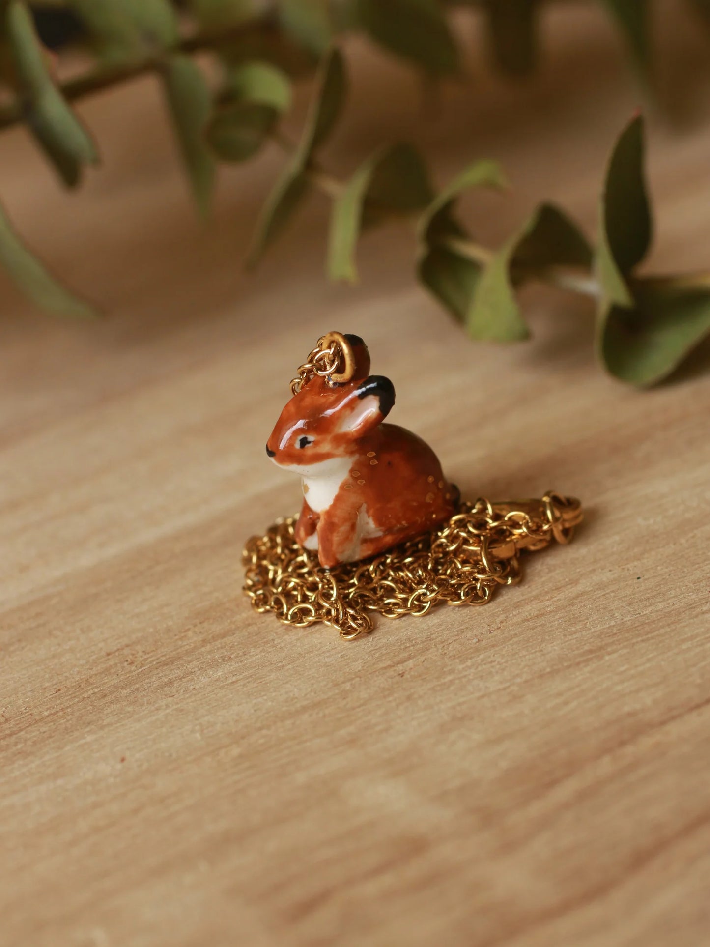 Necklance In Walnut Box Collection™️