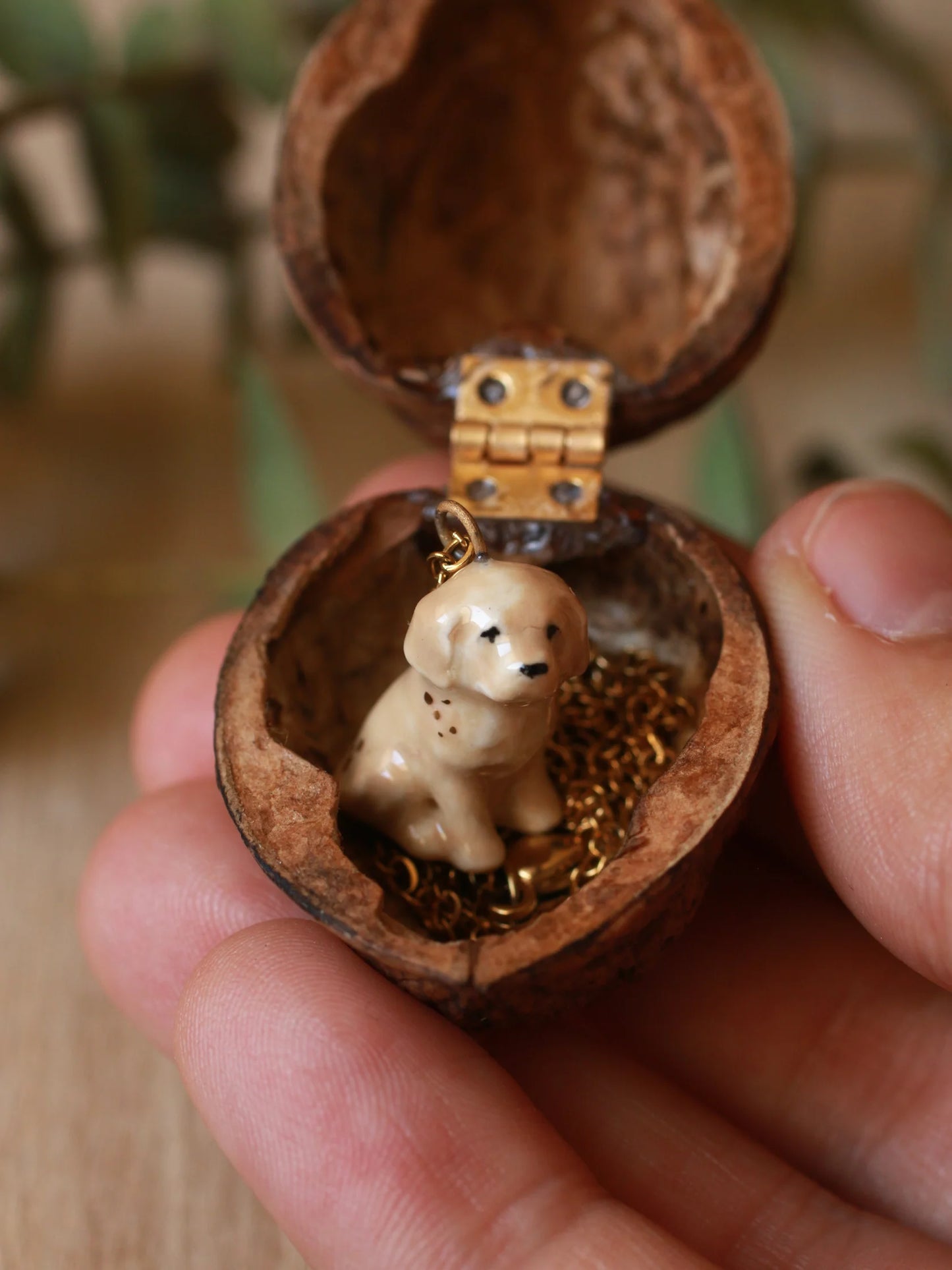 Necklance In Walnut Box Collection™️