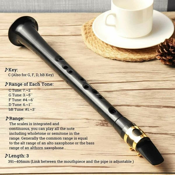 Mini Saxphone (Key of C Two Octave Range)