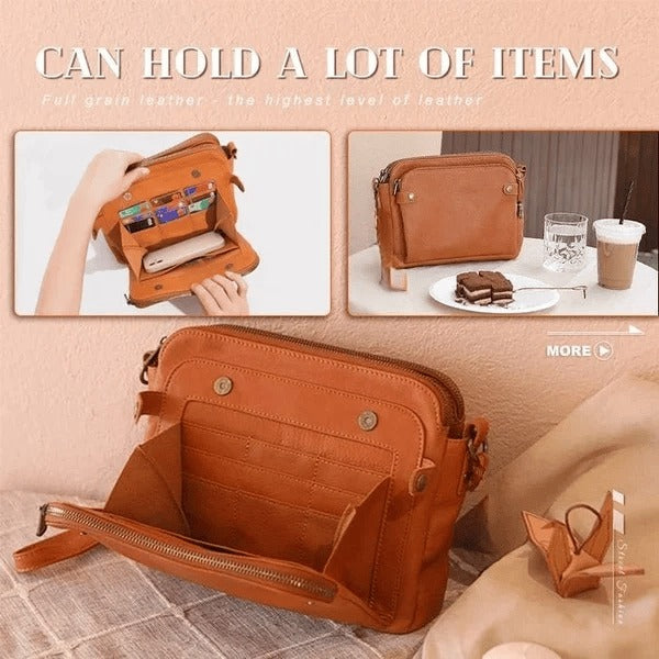 Elegant Leather Crossbody Bag™️