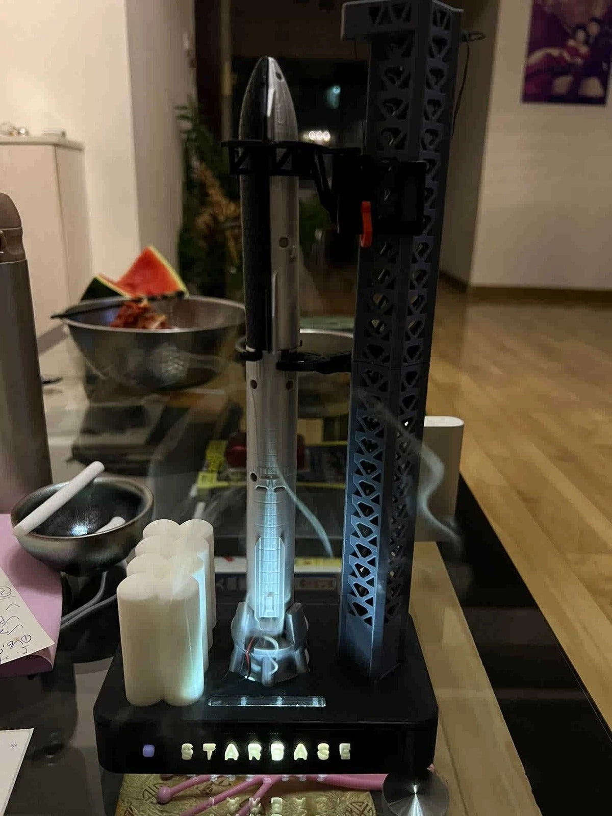 Spacex Starship Launch Tower Set with Humidifier™️