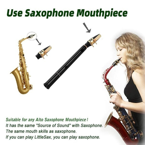 Mini Saxphone (Key of C Two Octave Range)