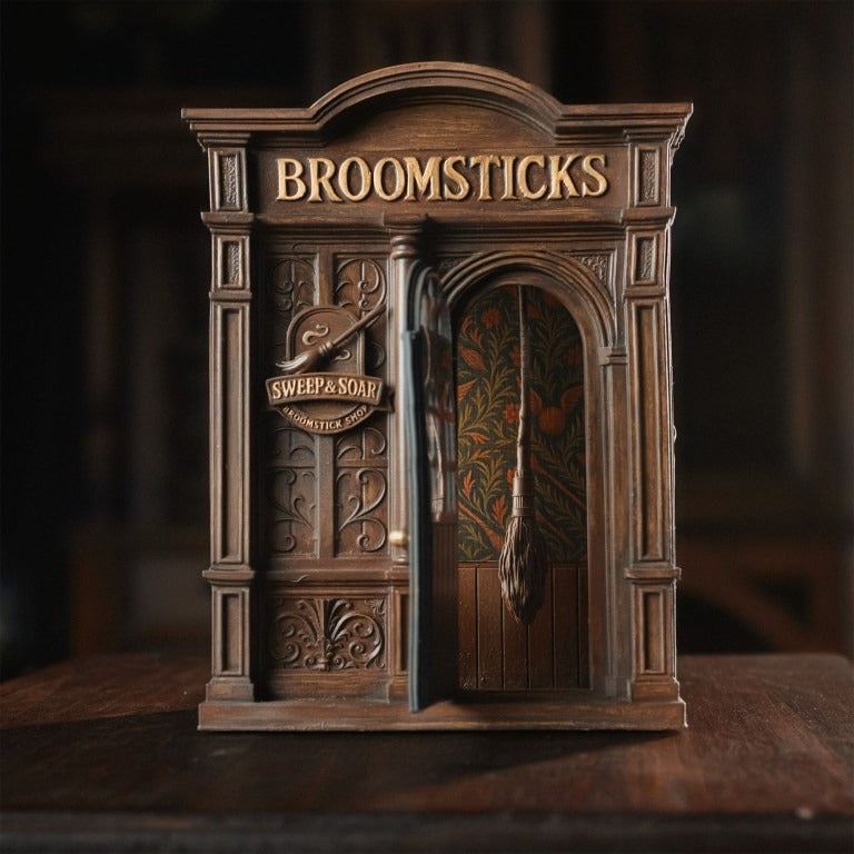 Handmade Miniature Broomstick Shop™️