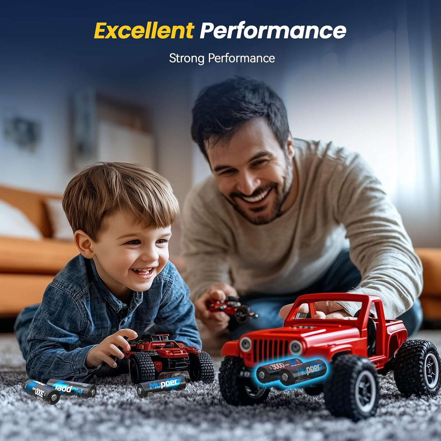 Rechargeable AA Batteries™️ - Pack of 8