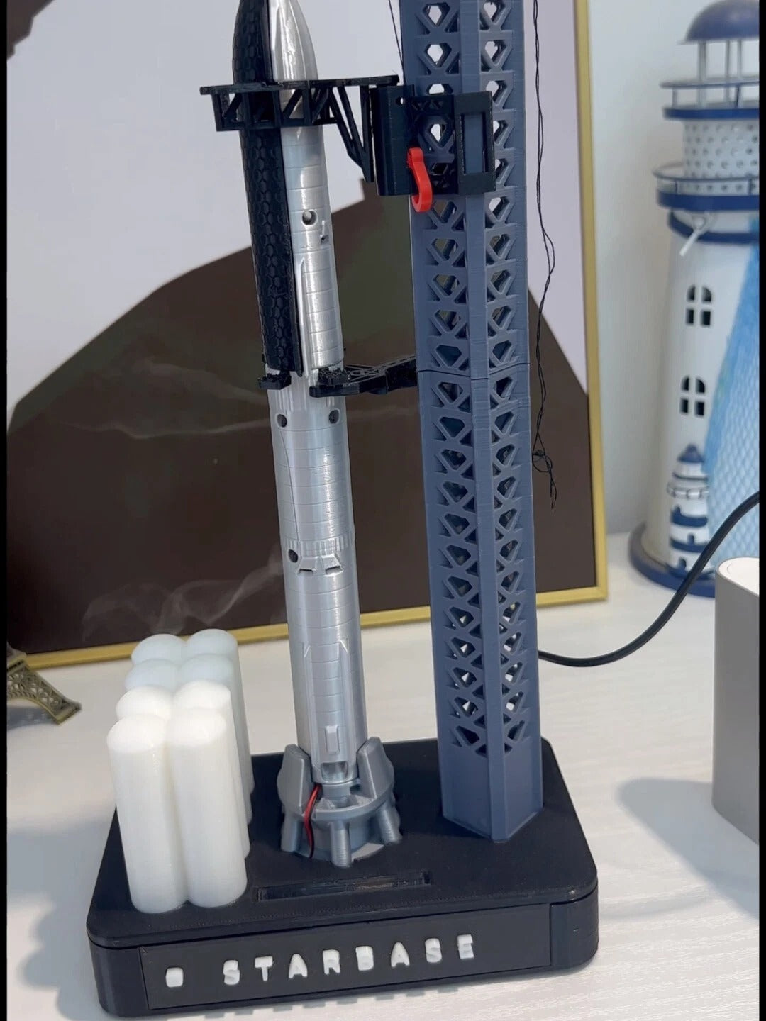 Spacex Starship Launch Tower Set with Humidifier™️