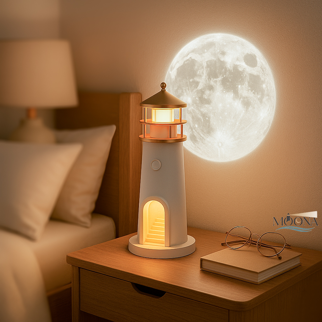 Moona™ 3D Moonlight Projector Lamp